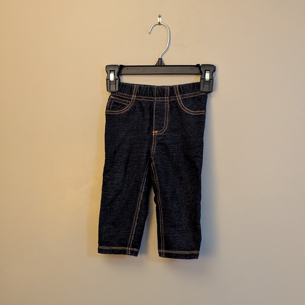 Carter's Blue Denim Cropped Jeans